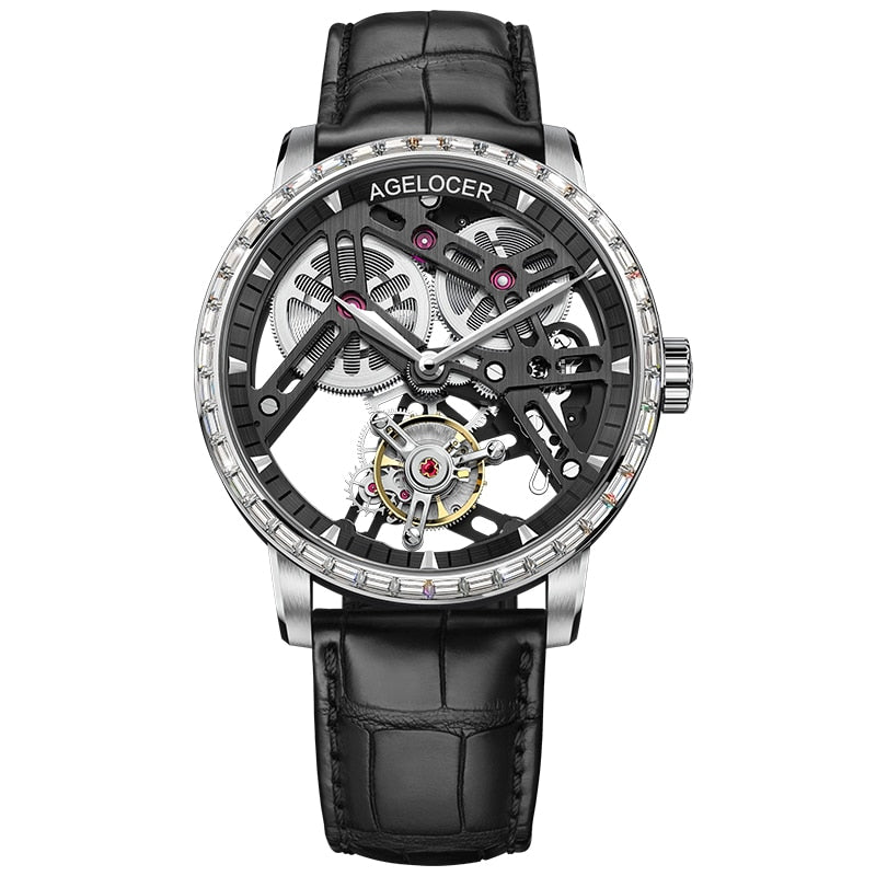 New Original Tourbillon Watch Men Power Reserve 80 Top Brand Luxury Skeleton Sapphire Clock Men Relogio Masculino