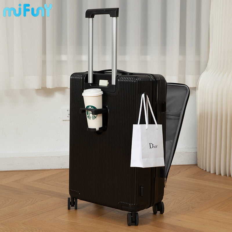 Mifuny Female Luggage New 2023 Multifunctional Boarding Cabin Universal Wheel 24 Pull Rod Travel Trolley Male Password Suitcase
