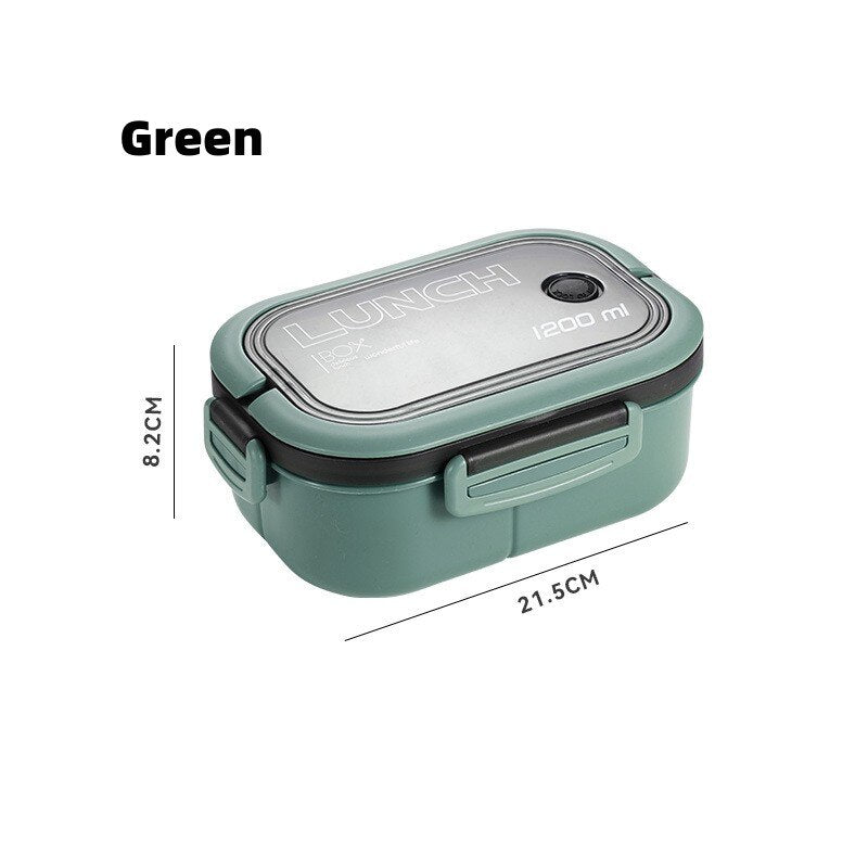 Cute Lunch Box For Kids Compartments Microwae Bento Lunchbox Children Kid School Outdoor Camping Picnic Food Container Portable