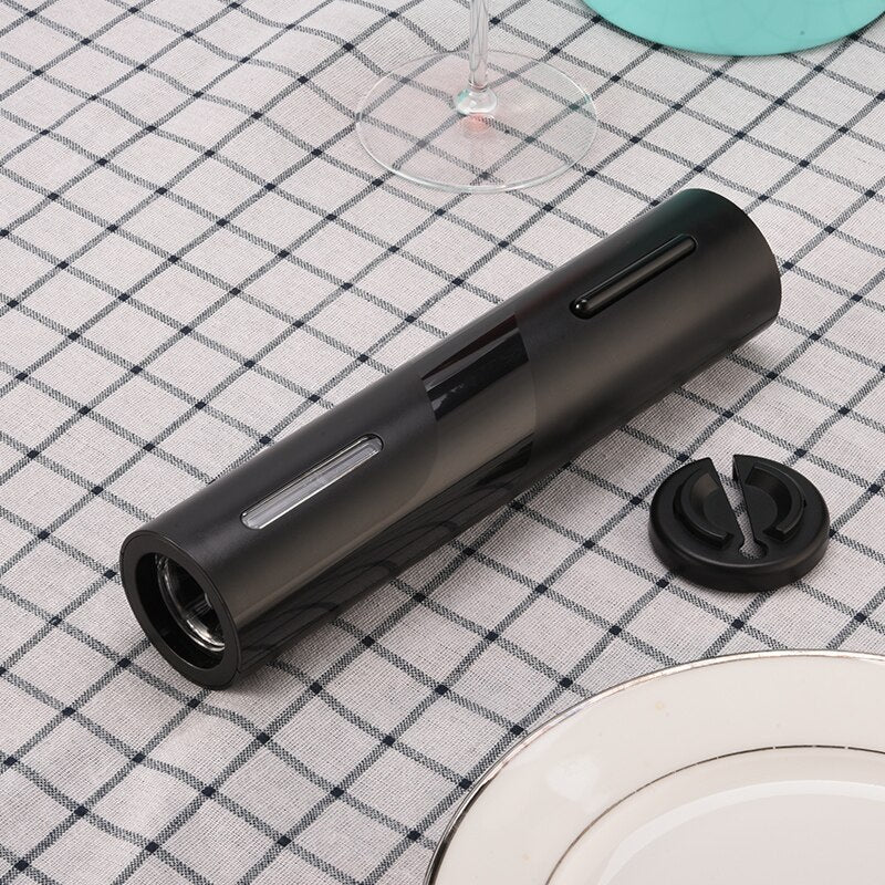 Electric Wine Opener Rechargeable Automatic Corkscrew for Creative Wine Bottle Opener with USB Charging Cable Suit for Home Use