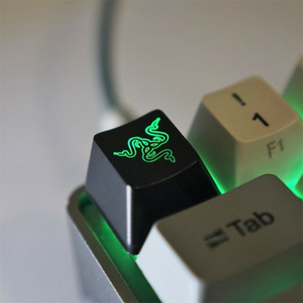 Personalized Cross Shaft R4 Translucent Keycap Backlit ABS ESC Keycap Mechanical Keyboard Modification Accessories