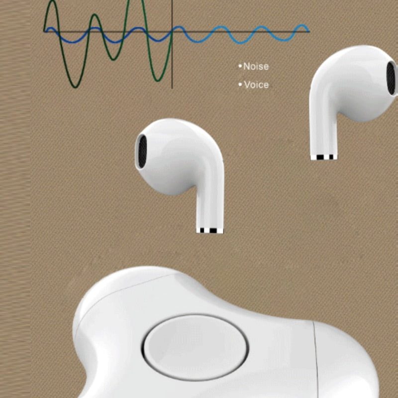 Bluetooth Earphones Wireless Headphones Striangle Patent Fone Bluetooth 5.3 Headset for iPhone Fidget Spinner Earbuds TWS