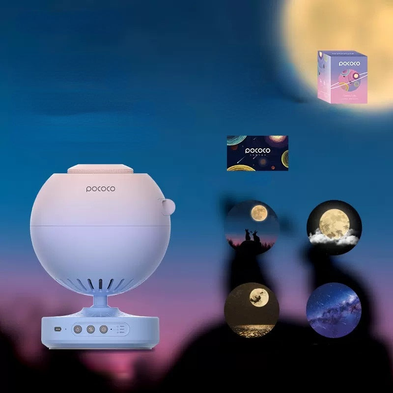 POCOCO Planetarium Star Projector:Ultra Clear Galaxy Projector for Bedroom Birthday Anniversary Valentines Gift Ideas for Her